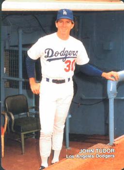 1989 Mother's Cookies Los Angeles Dodgers #9 John Tudor Front