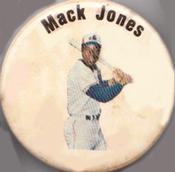 1969 Best-Sports of Montreal Montreal Expos Pins #NNO Mack Jones Front