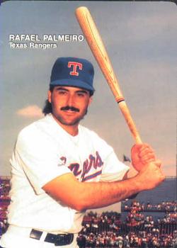 1989 Mother's Cookies Texas Rangers #5 Rafael Palmeiro Front