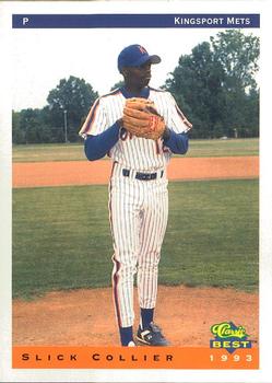 1993 Classic Best Kingsport Mets #5 Ervin Collier Front