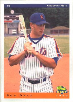 1993 Classic Best Kingsport Mets #7 Bob Daly Front