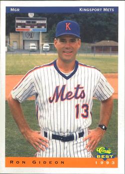 1993 Classic Best Kingsport Mets #25 Ron Gideon Front
