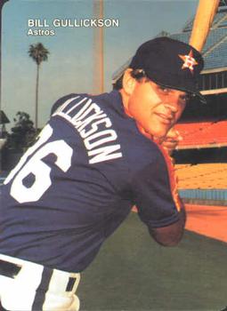 1990 Mother's Cookies Houston Astros #13 Bill Gullickson Front