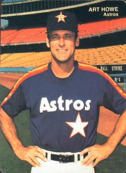 1990 Mother's Cookies Houston Astros #1 Art Howe Front