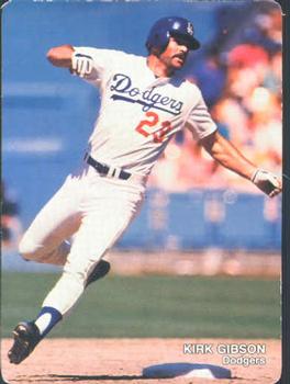 1990 Mother's Cookies Los Angeles Dodgers #13 Kirk Gibson Front