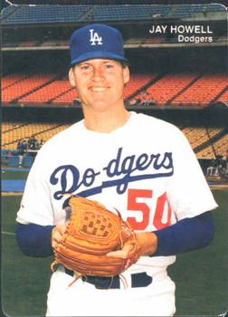 1990 Mother's Cookies Los Angeles Dodgers #15 Jay Howell Front