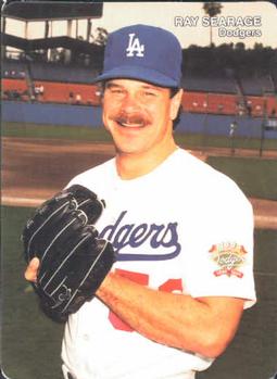 1990 Mother's Cookies Los Angeles Dodgers #22 Ray Searage Front