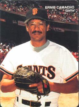1990 Mother's Cookies San Francisco Giants #21 Ernie Camacho Front
