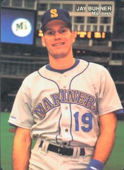 1990 Mother's Cookies Seattle Mariners #7 Jay Buhner Front