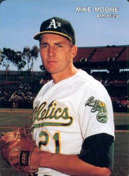 1991 Mother's Cookies Oakland Athletics #11 Mike Moore Front