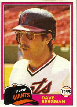 1981 Topps Traded #734 Dave Bergman Front