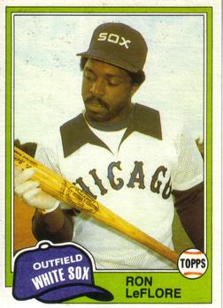 1981 Topps Traded #791 Ron LeFlore Front