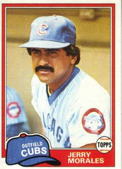 1981 Topps Traded #805 Jerry Morales Front