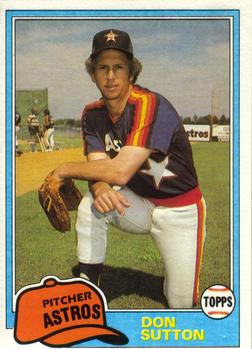 1981 Topps Traded #839 Don Sutton Front