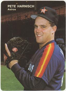 1991 Mother's Cookies Houston Astros #3 Pete Harnisch Front