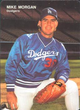 1991 Mother's Cookies Los Angeles Dodgers #21 Mike Morgan Front