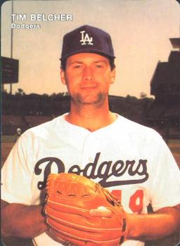 1991 Mother's Cookies Los Angeles Dodgers #9 Tim Belcher Front