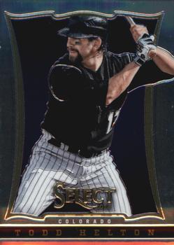 2013 Panini Select #10 Todd Helton Front