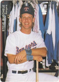 1991 Mother's Cookies Texas Rangers #5 Steve Buechele Front