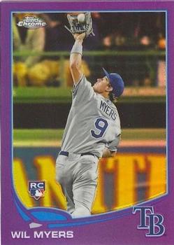 2013 Topps Chrome - Purple Refractors #16 Wil Myers Front