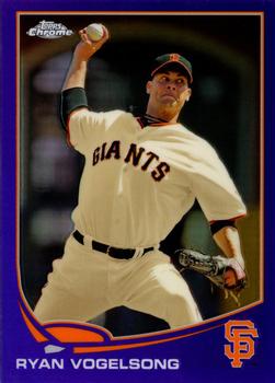 2013 Topps Chrome - Purple Refractors #67 Ryan Vogelsong Front