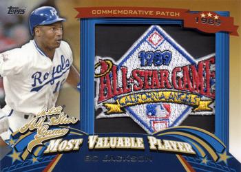 2013 Topps Update - All-Star Game MVP Commemorative Patches #ASMVP-10 Bo Jackson Front