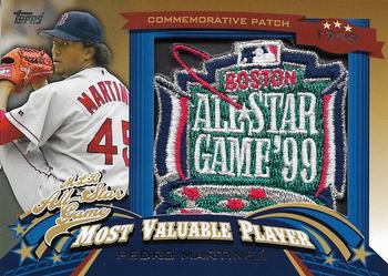 2013 Topps Update - All-Star Game MVP Commemorative Patches #ASMVP-13 Pedro Martinez Front