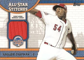 2013 Topps Update - All-Star Stitches #ASR-ACH Aroldis Chapman Front