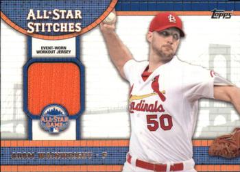 2013 Topps Update - All-Star Stitches #ASR-AW Adam Wainwright Front