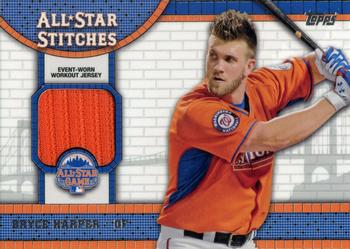2013 Topps Update - All-Star Stitches #ASR-BH Bryce Harper Front