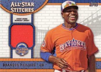 2013 Topps Update - All-Star Stitches #ASR-BPH Brandon Phillips Front