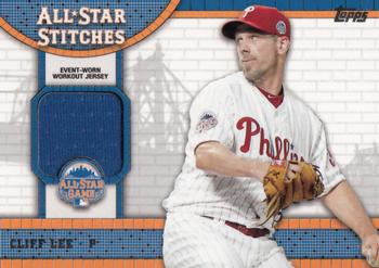 2013 Topps Update - All-Star Stitches #ASR-CL Cliff Lee Front