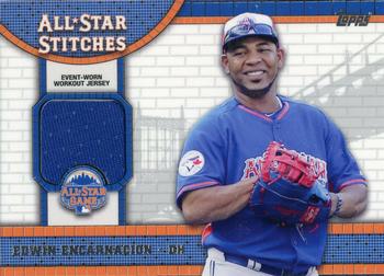 2013 Topps Update - All-Star Stitches #ASR-EE Edwin Encarnacion Front