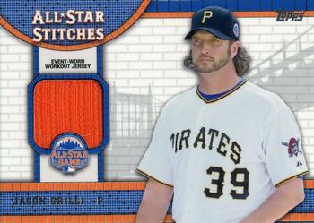 2013 Topps Update - All-Star Stitches #ASR-JG Jason Grilli Front