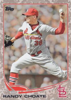 2013 Topps Update - Camo #US152 Randy Choate Front