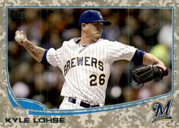 2013 Topps Update - Camo #US189 Kyle Lohse Front