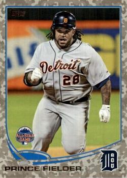2013 Topps Update - Camo #US205 Prince Fielder Front