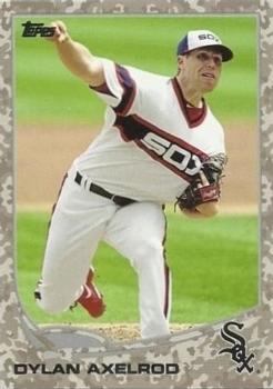 2013 Topps Update - Camo #US305 Dylan Axelrod Front