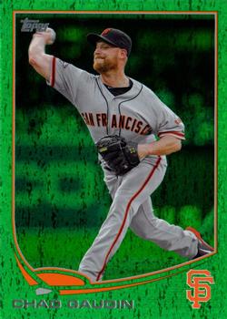 2013 Topps Update - Emerald #US86 Chad Gaudin Front