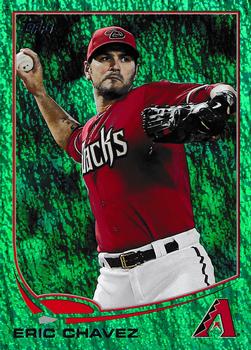 2013 Topps Update - Emerald #US95 Eric Chavez Front