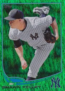 2013 Topps Update - Emerald #US151 Shawn Kelley Front