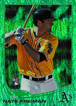 2013 Topps Update - Emerald #US264 Nate Freiman Front