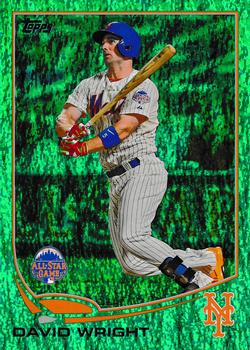 2013 Topps Update - Emerald #US316 David Wright Front