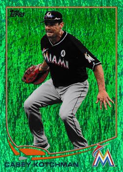 2013 Topps Update - Emerald #US81 Casey Kotchman Front