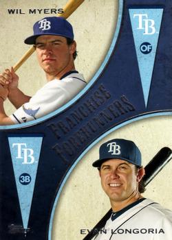 2013 Topps Update - Franchise Forerunners #FF-5 Wil Myers / Evan Longoria Front