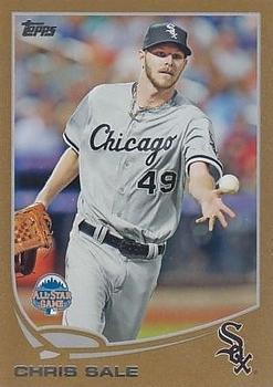 2013 Topps Update - Gold #US5 Chris Sale Front