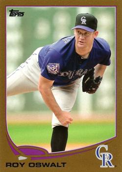 2013 Topps Update - Gold #US76 Roy Oswalt Front