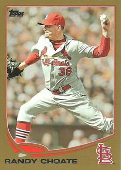 2013 Topps Update - Gold #US152 Randy Choate Front
