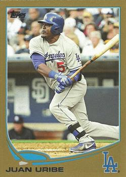 2013 Topps Update - Gold #US208 Juan Uribe Front