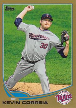 2013 Topps Update - Gold #US289 Kevin Correia Front